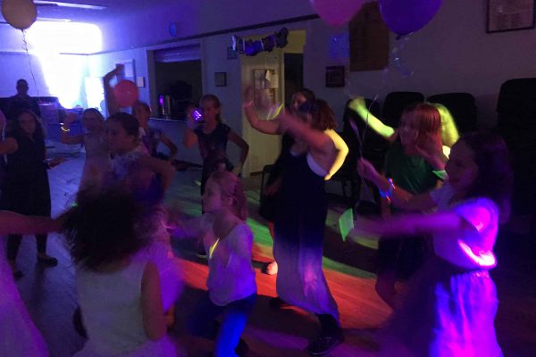 Glow in the Dark Disco Party out at Cleveland