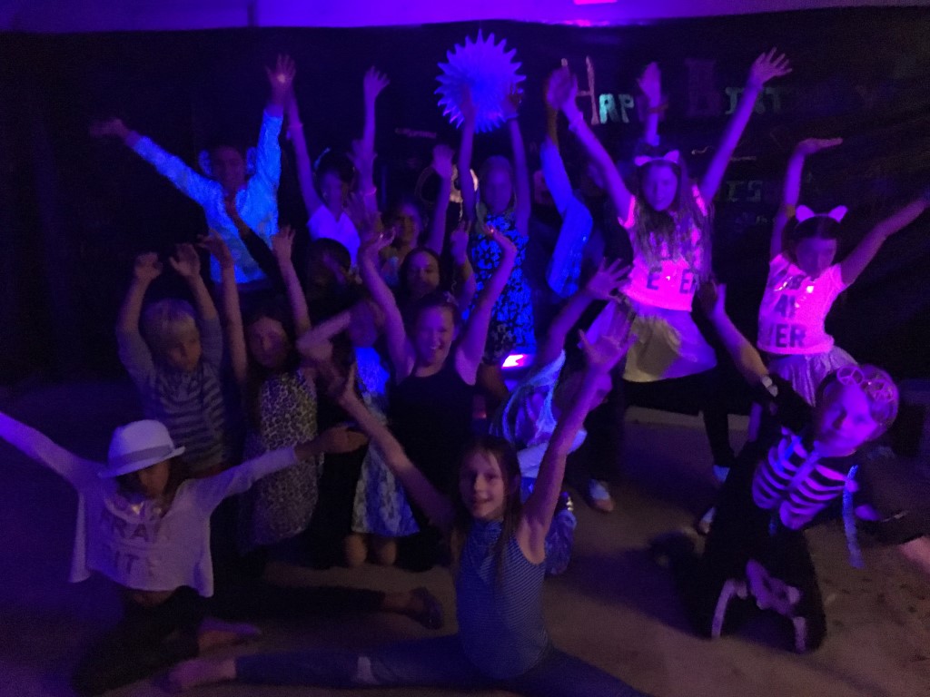 Maddison's Birthday Glow in the Dark Disco